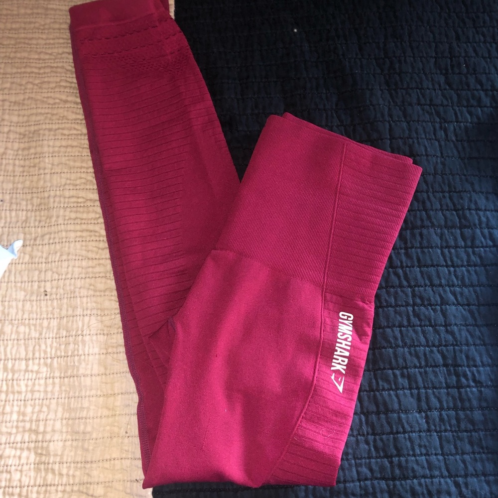 GYMSHARK SEAMLESS LEGGINGS - BEET